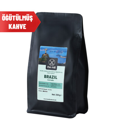 The Mill Brazil Cerrado Öğütülmüş Kahve 250 g - Ustalıkla Öğütülmüş Kahve Çekirdekleri - 1