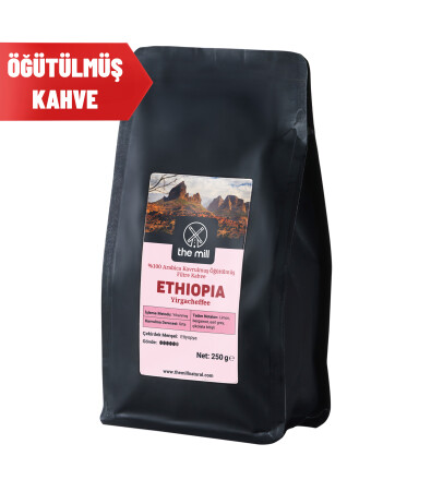 The Mill Ethiopia Yirgacheffe Öğütülmüş Kahve 250 g - Ustalıkla Öğütülmüş Kahve Çekirdekleri - 1