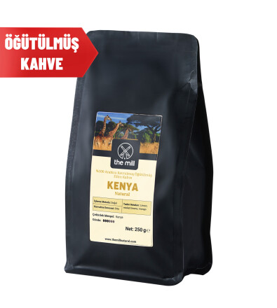 The Mill Kenya Natural Öğütülmüş Kahve 250 g - Ustalıkla Öğütülmüş Kahve Çekirdekleri - 1