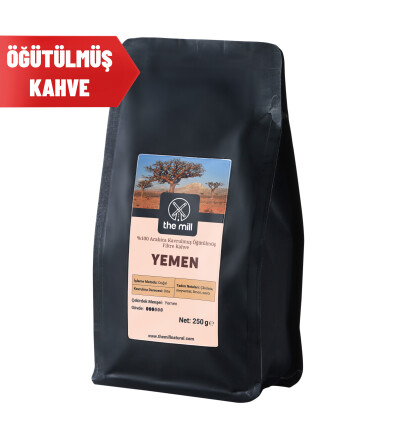 The Mill Yemen Öğütülmüş Kahve 250 g - Ustalıkla Öğütülmüş Kahve Çekirdekleri - 1