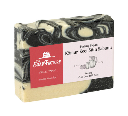 The Soap Factory Artizan Seri Kömür-Keçi Sütü Sabunu 110 g x 3 Adet - 2