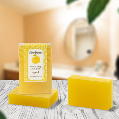 The Soap Factory Gliserinli Limon Sabunu 100 g x 3 Adet (Toplam 300 g) - 7
