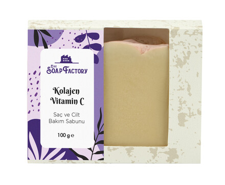 The Soap Factory Artizan Seri Kolajen-C Vitamini Sabun 100 g - 1